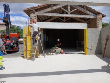 Travaux à la médiathèque