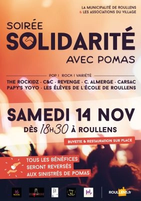 soirée SOLIDARITÉ avec POMAS