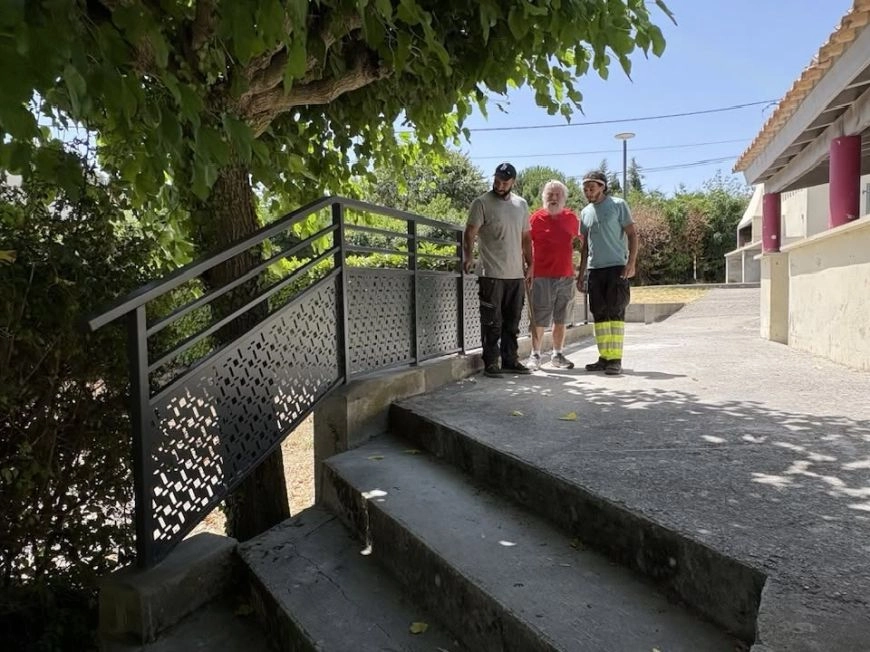 Nouvelle barrière à l’aire de loisirs
