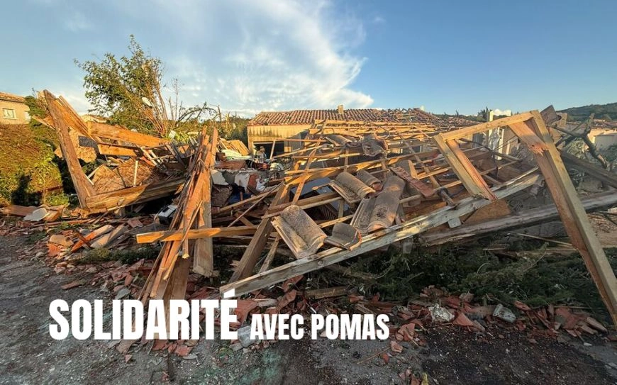 Solidarité avec les habitants de Pomas
