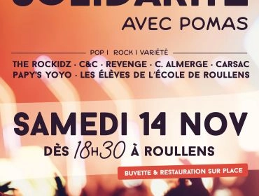 soirée SOLIDARITÉ avec POMAS